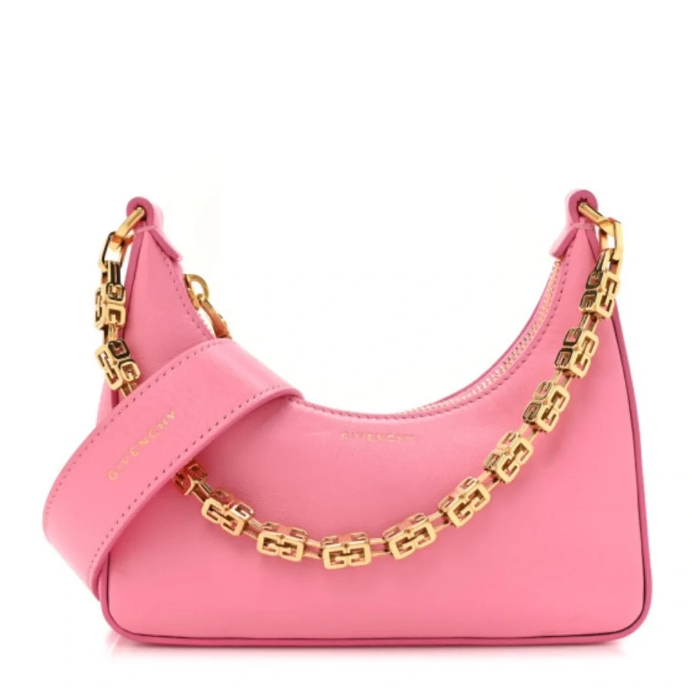 RARE* Givenchy Mini Moon Cutout Leather Bag - Picture 4 of 11